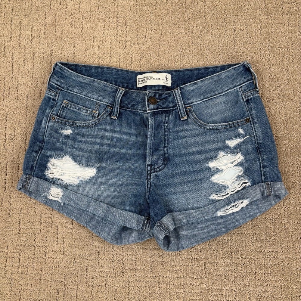 Abercrombie &‎ Fitch Boyfriend Shorts Low Rise 4